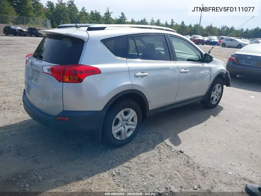 2015 TOYOTA RAV 4 VIN JTMBFREV5FD111077 — фото 4