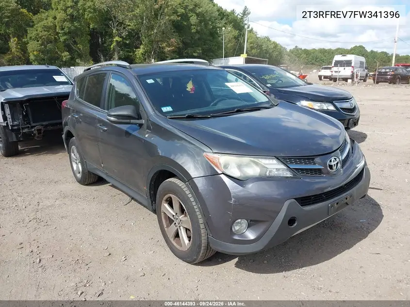 TOYOTA RAV 4 2015, VIN 2T3RFREV7FW341396