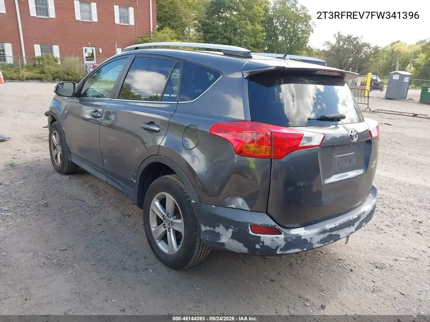2015 TOYOTA RAV 4 VIN 2T3RFREV7FW341396 — фото 3