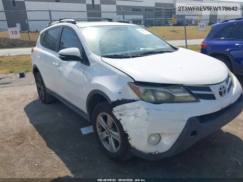 TOYOTA RAV 4 2015, VIN 2T3WFREV9FW178642