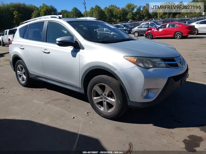 TOYOTA RAV 4 2015, VIN JTMRFREV9FJ027196