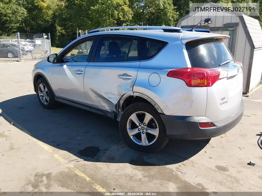 2015 TOYOTA RAV 4 VIN JTMRFREV9FJ027196 — фото 3