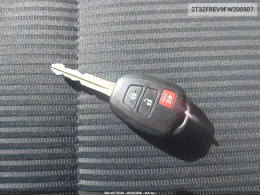 2015 TOYOTA RAV 4 VIN 2T3ZFREV9FW200507 — фото 11