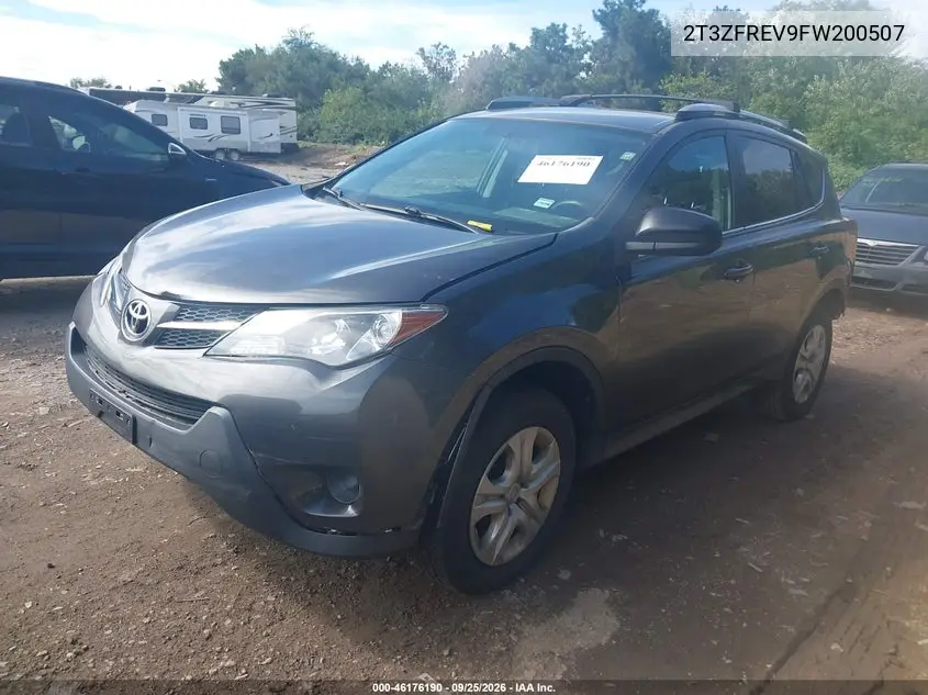 2015 TOYOTA RAV 4 VIN 2T3ZFREV9FW200507 — фото 2