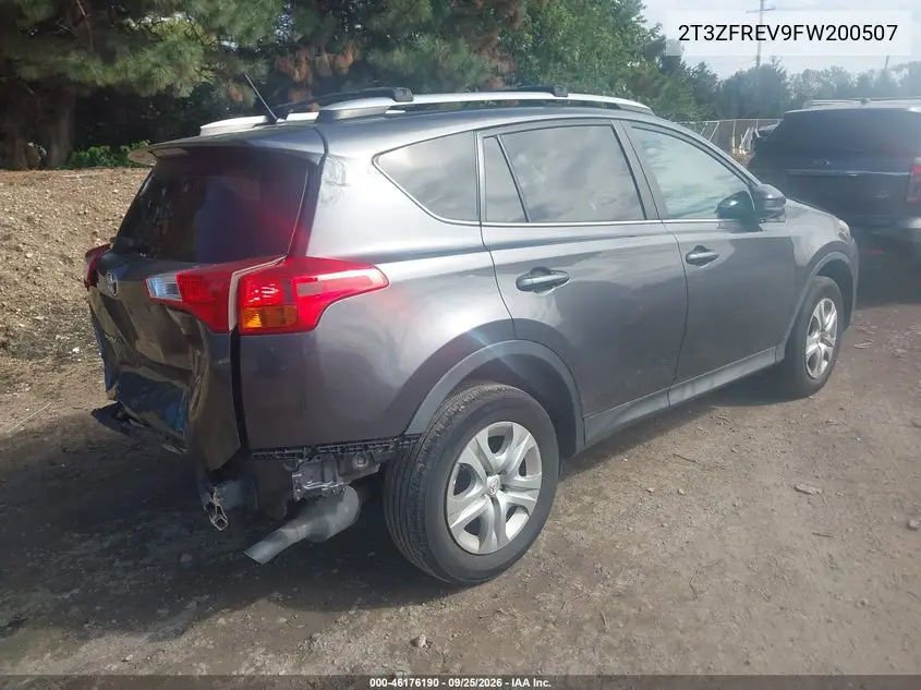 2015 TOYOTA RAV 4 VIN 2T3ZFREV9FW200507 — фото 4