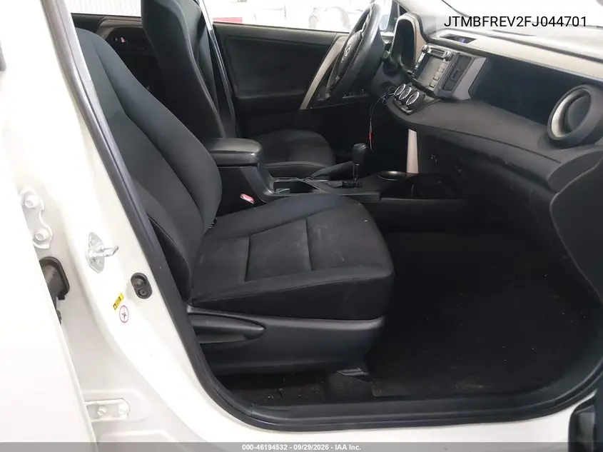 2015 TOYOTA RAV 4 VIN JTMBFREV2FJ044701 — фото 5