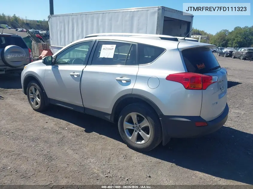 2015 TOYOTA RAV 4 VIN JTMRFREV7FD111323 — фото 3