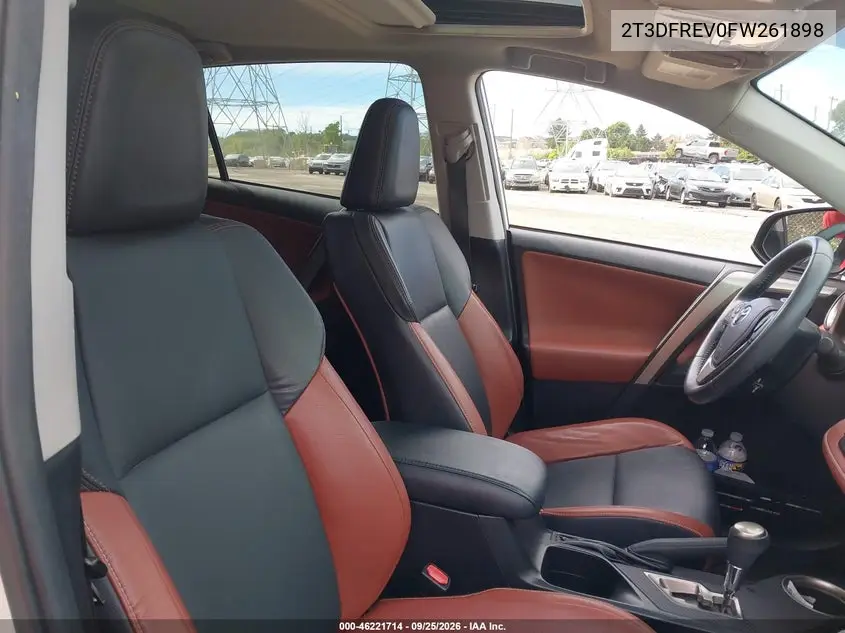 2015 TOYOTA RAV 4 VIN 2T3DFREV0FW261898 — фото 5