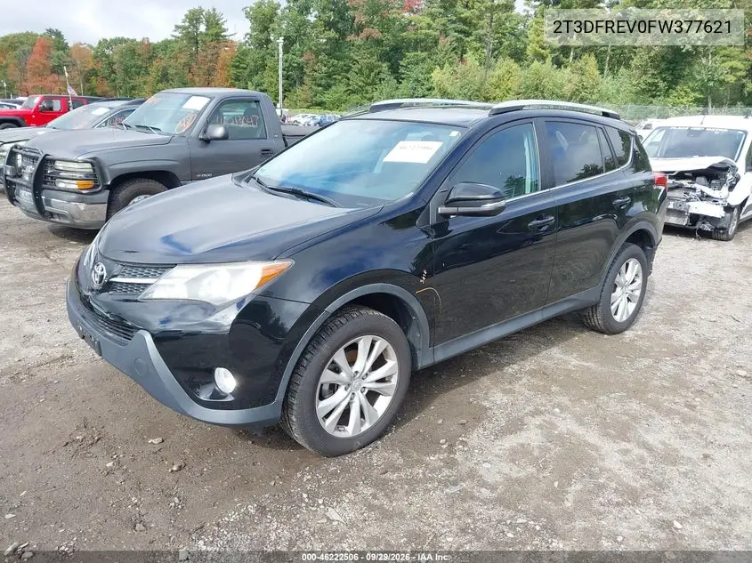 2015 TOYOTA RAV 4 VIN 2T3DFREV0FW377621 — фото 2