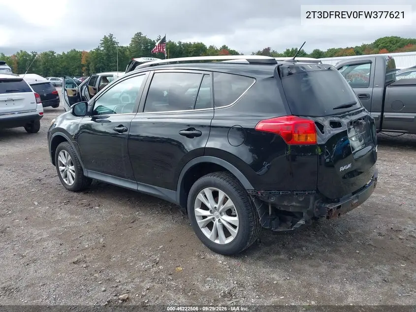 2015 TOYOTA RAV 4 VIN 2T3DFREV0FW377621 — фото 3