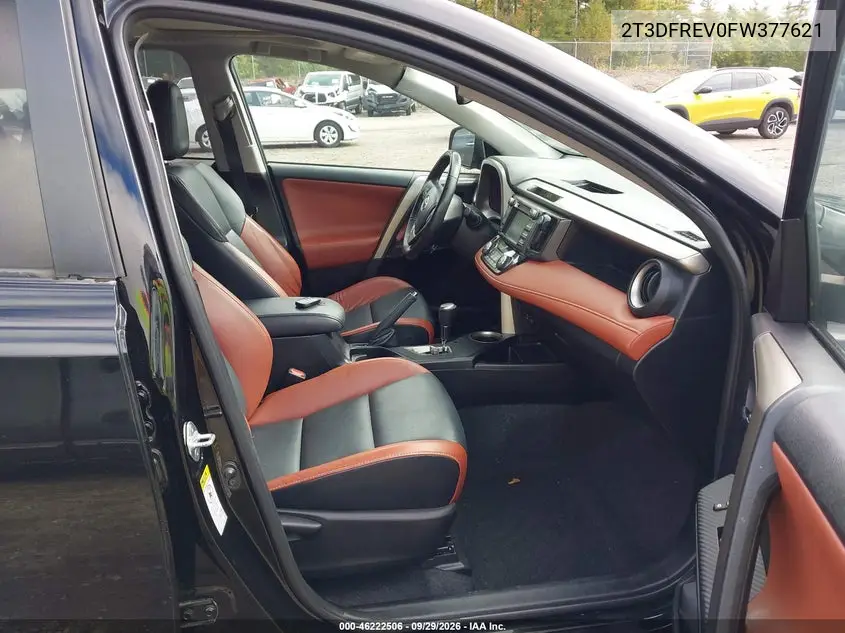 2015 TOYOTA RAV 4 VIN 2T3DFREV0FW377621 — фото 5
