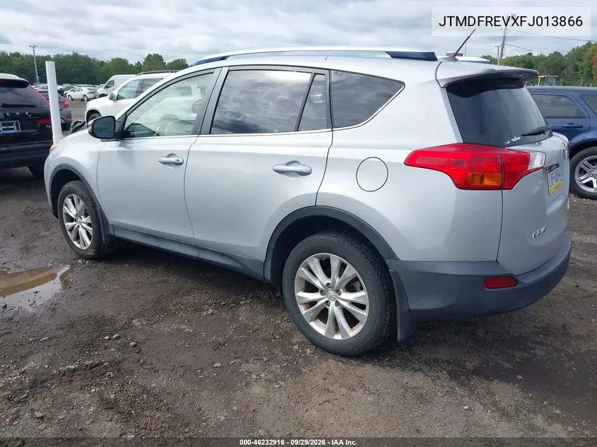 2015 TOYOTA RAV 4 VIN JTMDFREVXFJ013866 — фото 3
