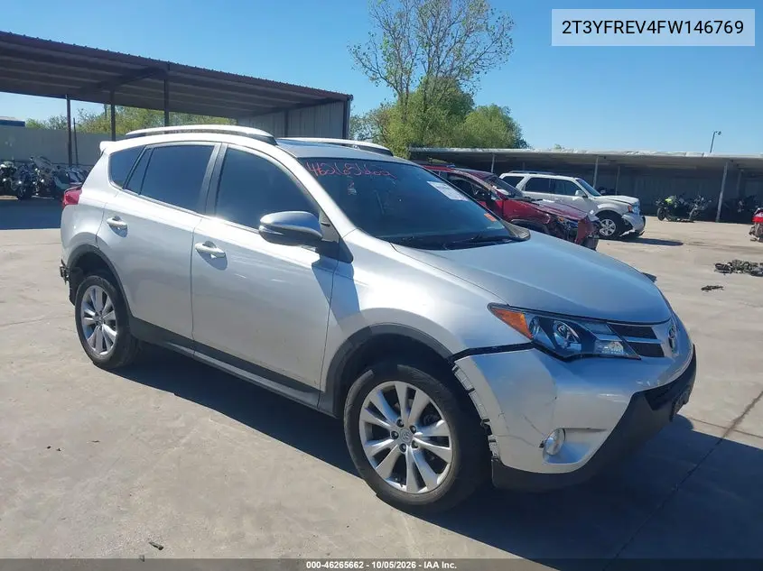 TOYOTA RAV 4 2015, VIN 2T3YFREV4FW146769