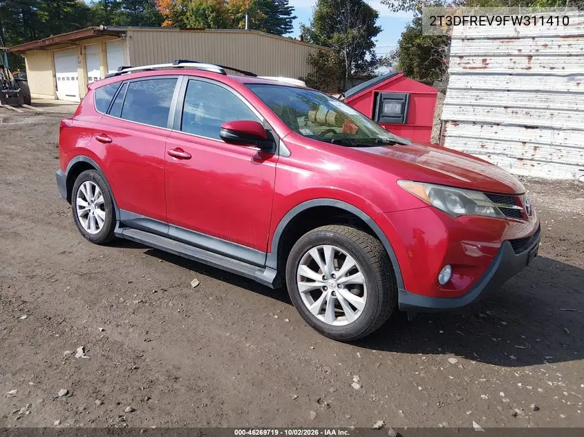 TOYOTA RAV 4 2015, VIN 2T3DFREV9FW311410