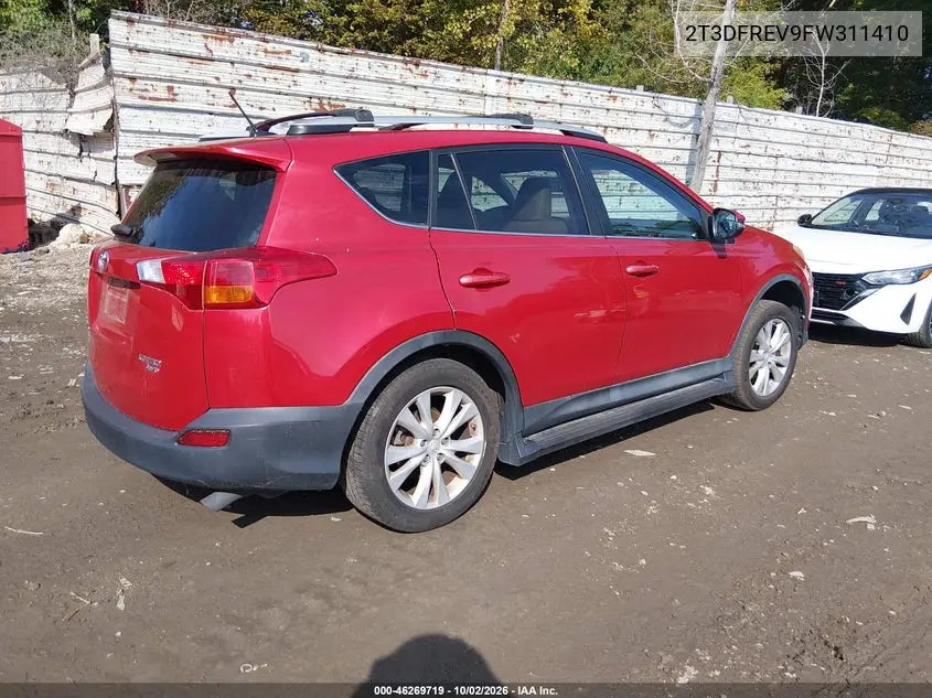 2015 TOYOTA RAV 4 VIN 2T3DFREV9FW311410 — фото 4