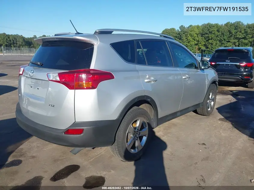 2015 TOYOTA RAV 4 VIN 2T3WFREV7FW191535 — фото 4