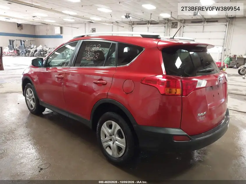 2015 TOYOTA RAV 4 VIN 2T3BFREV0FW389954 — фото 3