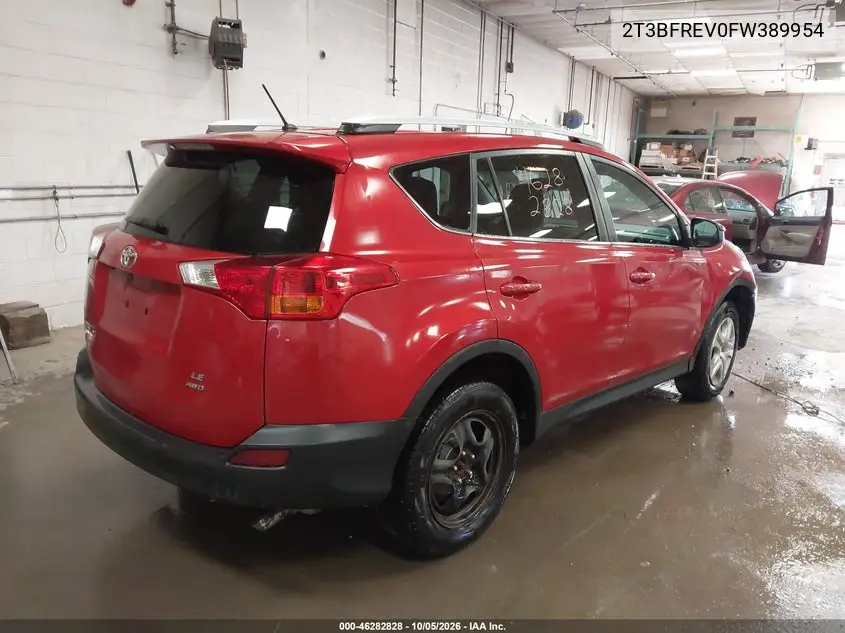 2015 TOYOTA RAV 4 VIN 2T3BFREV0FW389954 — фото 4