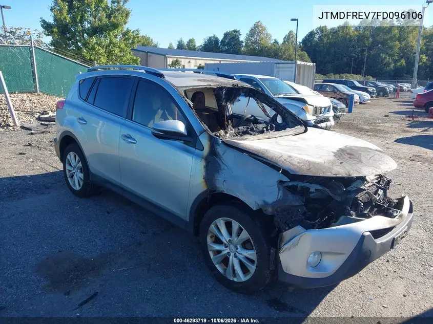TOYOTA RAV 4 2015, VIN JTMDFREV7FD096106