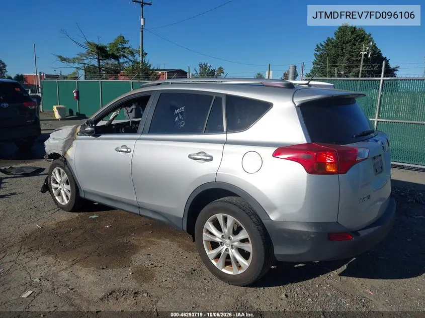 2015 TOYOTA RAV 4 VIN JTMDFREV7FD096106 — фото 3