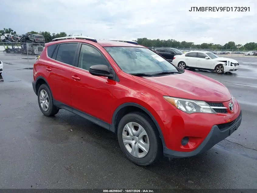 TOYOTA RAV 4 2015, VIN JTMBFREV9FD173291