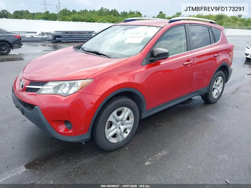 2015 TOYOTA RAV 4 VIN JTMBFREV9FD173291 — фото 2
