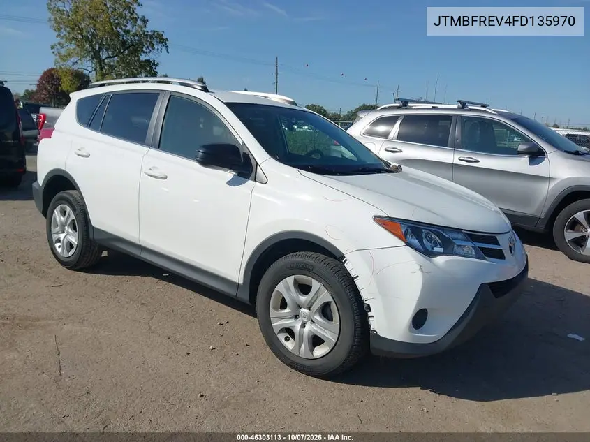 TOYOTA RAV 4 2015, VIN JTMBFREV4FD135970