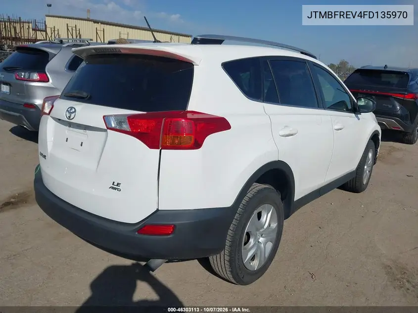 2015 TOYOTA RAV 4 VIN JTMBFREV4FD135970 — фото 4