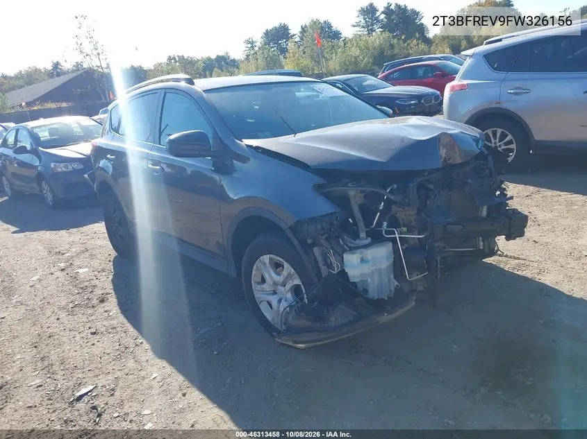 TOYOTA RAV 4 2015, VIN 2T3BFREV9FW326156