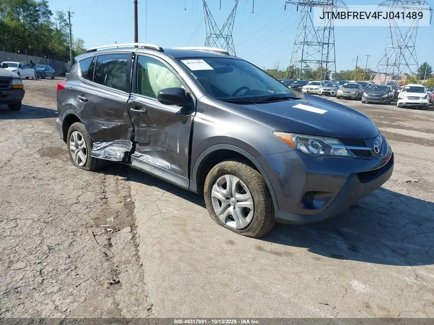 TOYOTA RAV 4 2015, VIN JTMBFREV4FJ041489