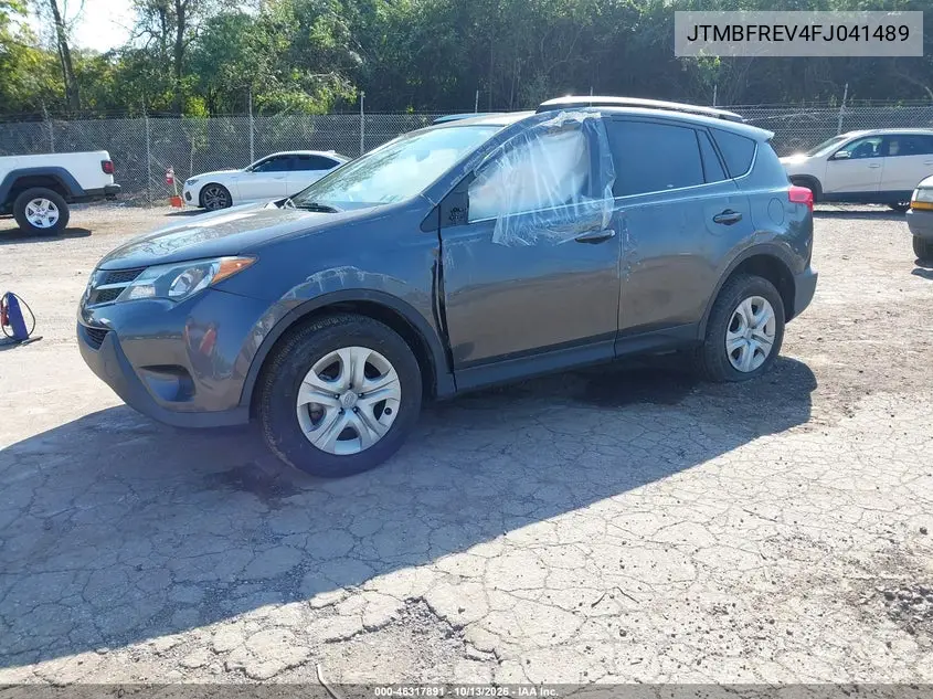 2015 TOYOTA RAV 4 VIN JTMBFREV4FJ041489 — фото 2
