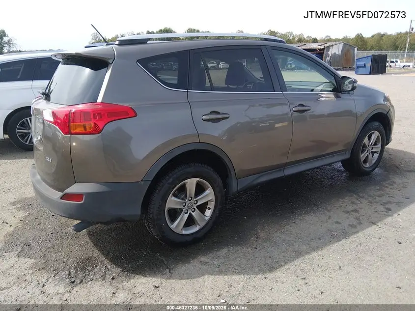 2015 TOYOTA RAV 4 VIN JTMWFREV5FD072573 — фото 4