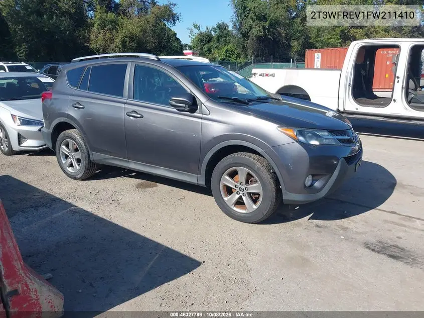 TOYOTA RAV 4 2015, VIN 2T3WFREV1FW211410