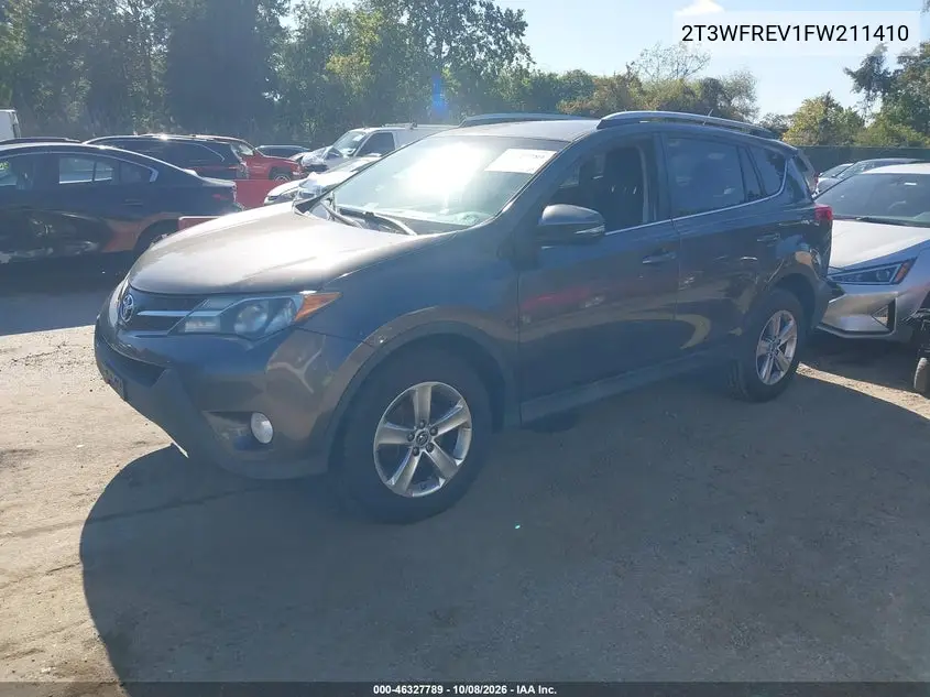 2015 TOYOTA RAV 4 VIN 2T3WFREV1FW211410 — фото 2