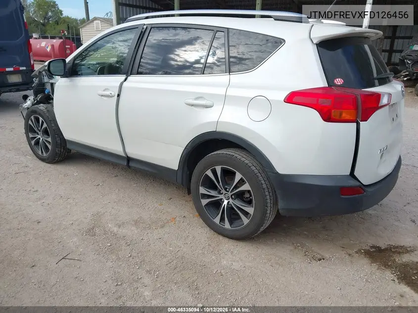 2015 TOYOTA RAV 4 VIN JTMDFREVXFD126456 — фото 3