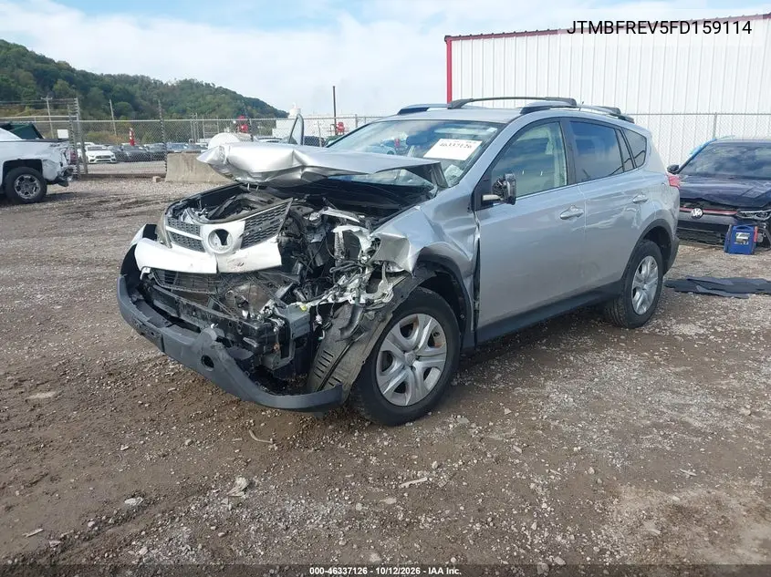 2015 TOYOTA RAV 4 VIN JTMBFREV5FD159114 — фото 2