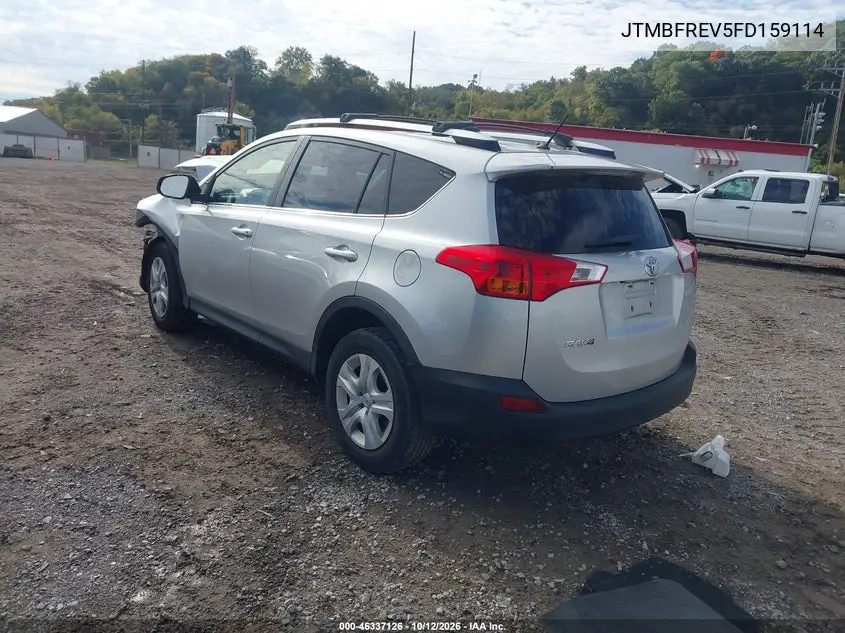2015 TOYOTA RAV 4 VIN JTMBFREV5FD159114 — фото 3