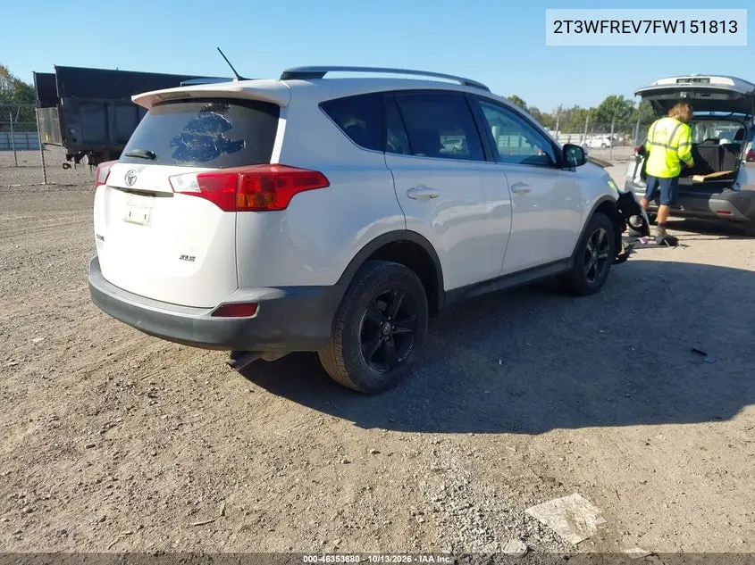 2015 TOYOTA RAV 4 VIN 2T3WFREV7FW151813 — фото 4