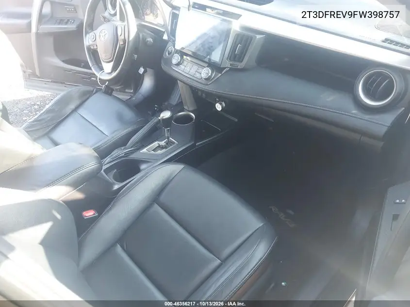 2015 TOYOTA RAV 4 VIN 2T3DFREV9FW398757 — фото 5