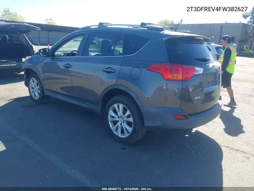 2015 TOYOTA RAV 4 VIN 2T3DFREV4FW382627 — фото 3