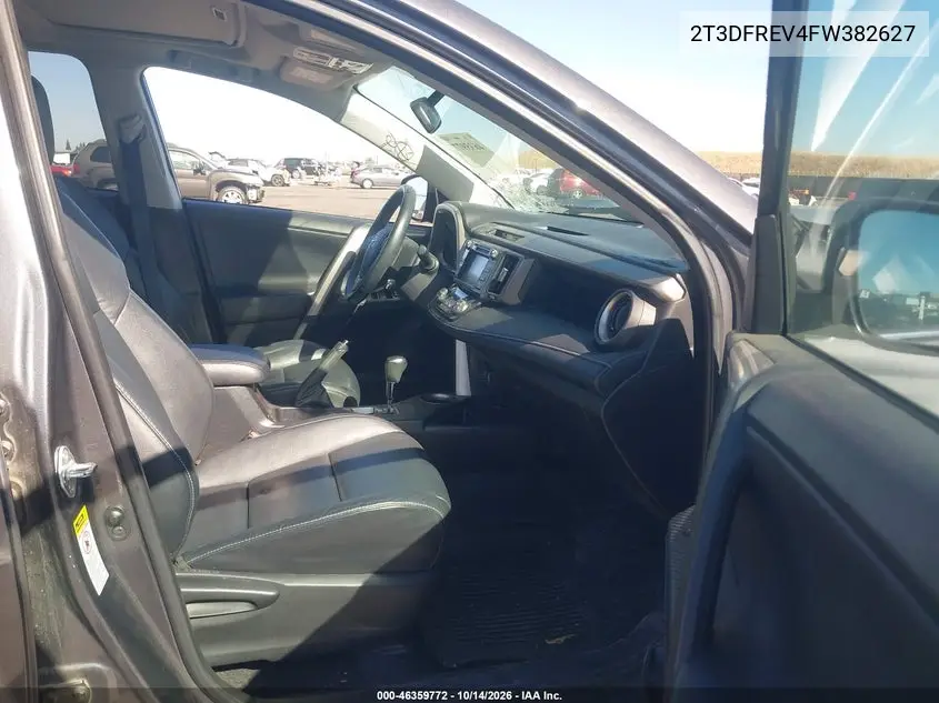 2015 TOYOTA RAV 4 VIN 2T3DFREV4FW382627 — фото 5