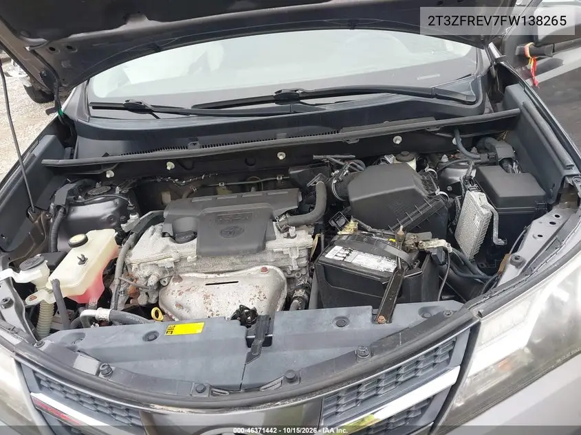 2015 TOYOTA RAV 4 VIN 2T3ZFREV7FW138265 — фото 10