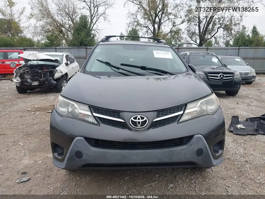 2015 TOYOTA RAV 4 VIN 2T3ZFREV7FW138265 — фото 12