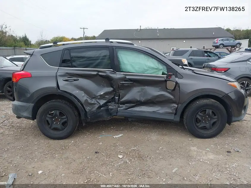 2015 TOYOTA RAV 4 VIN 2T3ZFREV7FW138265 — фото 13