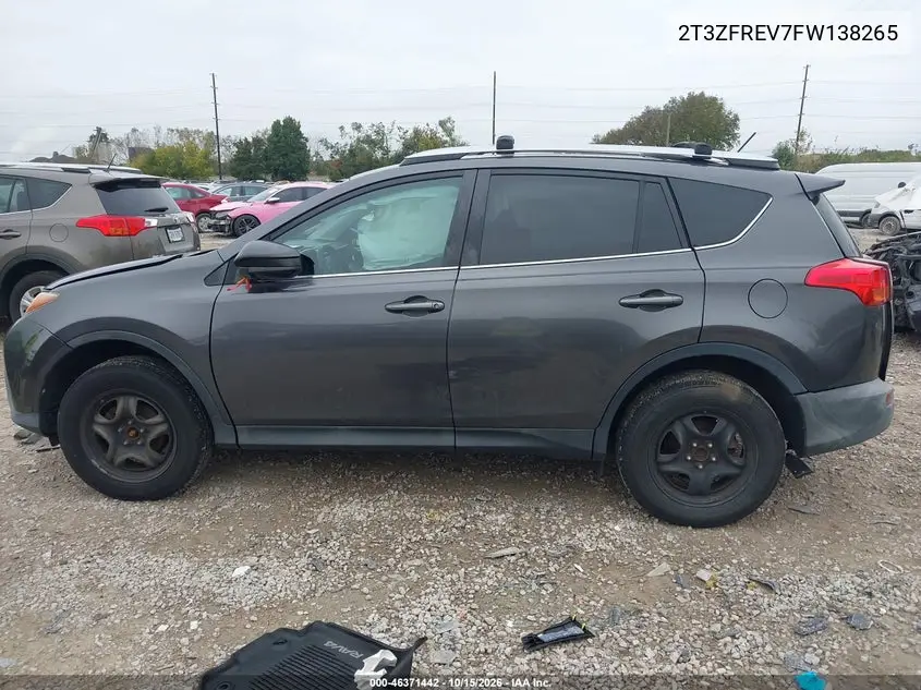 2015 TOYOTA RAV 4 VIN 2T3ZFREV7FW138265 — фото 14