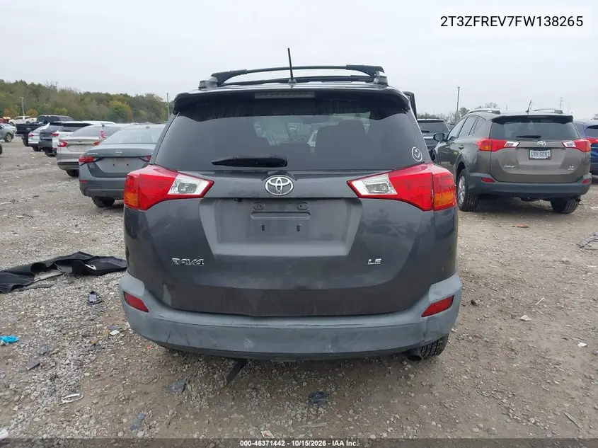 2015 TOYOTA RAV 4 VIN 2T3ZFREV7FW138265 — фото 16
