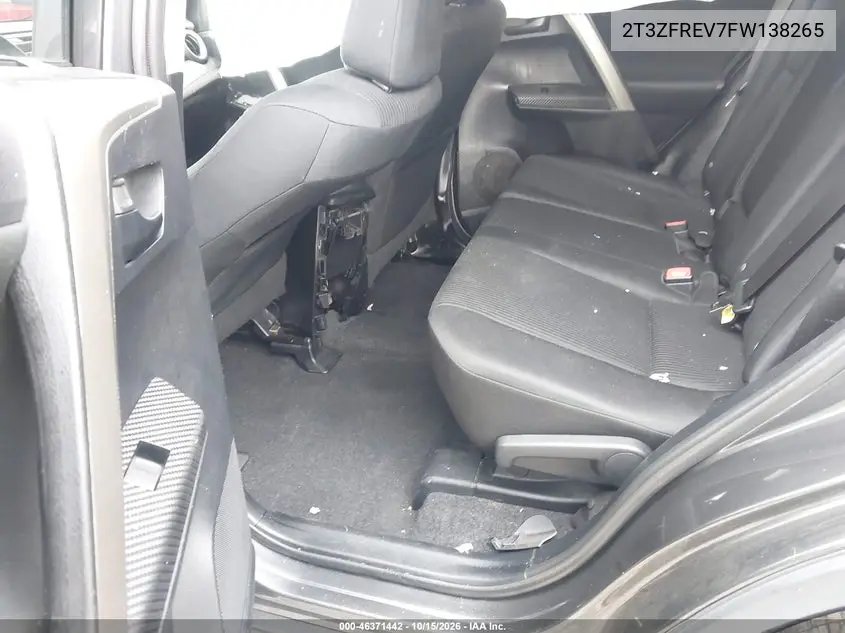 2015 TOYOTA RAV 4 VIN 2T3ZFREV7FW138265 — фото 8