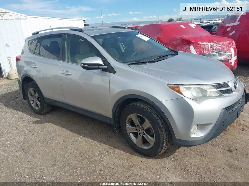 TOYOTA RAV 4 2015, VIN JTMRFREV6FD162151