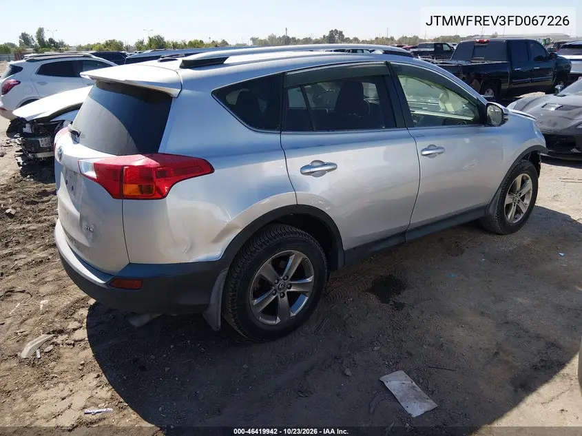2015 TOYOTA RAV 4 VIN JTMWFREV3FD067226 — фото 4