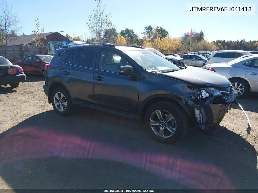 TOYOTA RAV 4 2015, VIN JTMRFREV6FJ041413